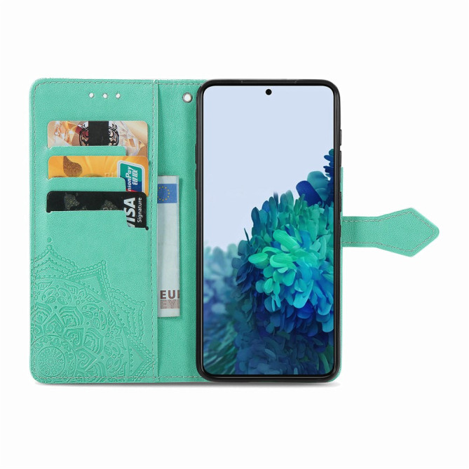 Housse Samsung Galaxy A37 Mandala Floral avec Support