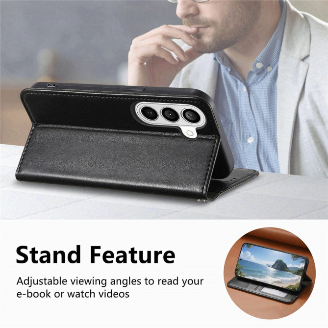 Housse Samsung Galaxy A37 Simili Cuir Coutures