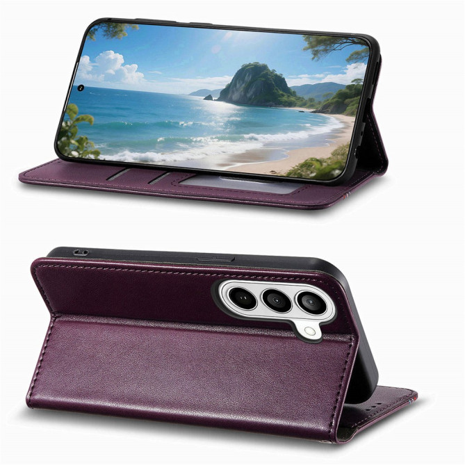 Housse Samsung Galaxy A37 Simili Cuir Coutures