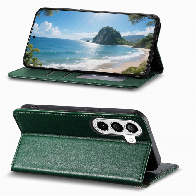 Housse Samsung Galaxy A37 Simili Cuir Coutures