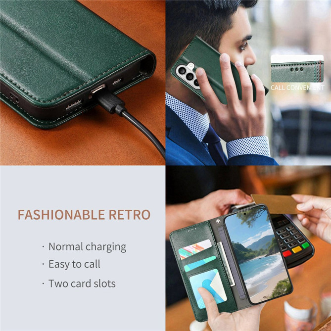 Housse Samsung Galaxy A37 Simili Cuir Coutures