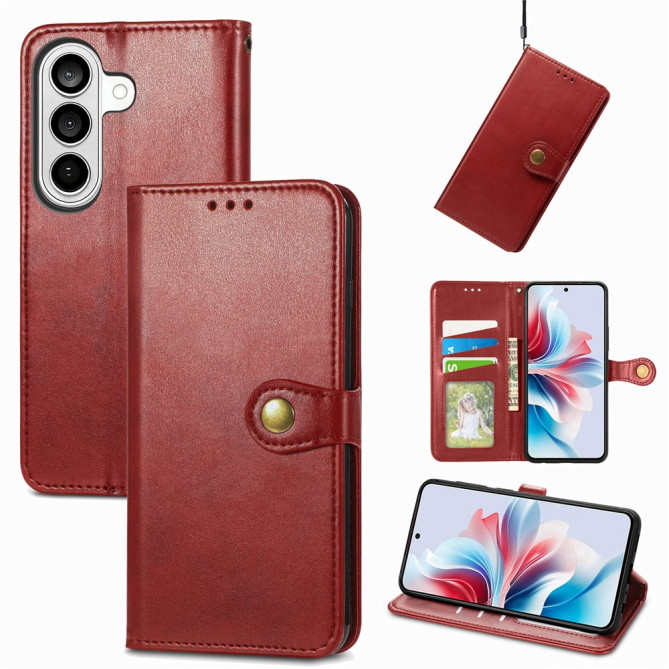 Housse Samsung Galaxy A37 Simili Cuir Support Dragonne HANA