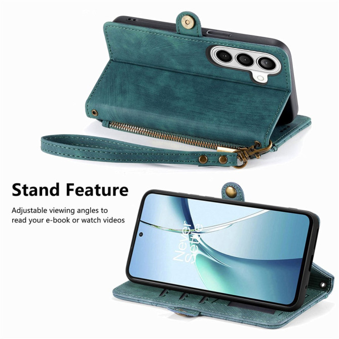 Housse Samsung Galaxy A37 Géométrique Fermeture Éclair