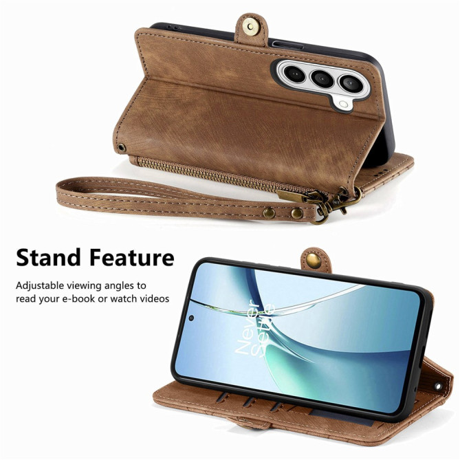 Housse Samsung Galaxy A37 Géométrique Fermeture Éclair