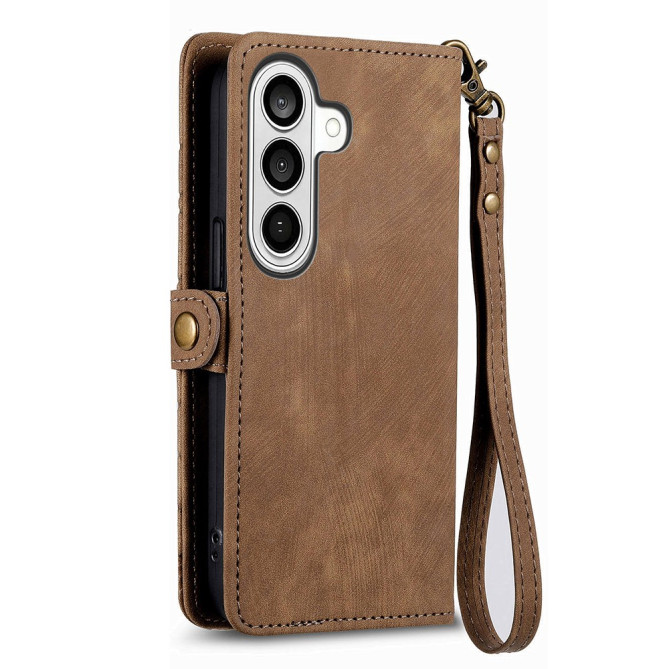 Housse Samsung Galaxy A37 Géométrique Fermeture Éclair