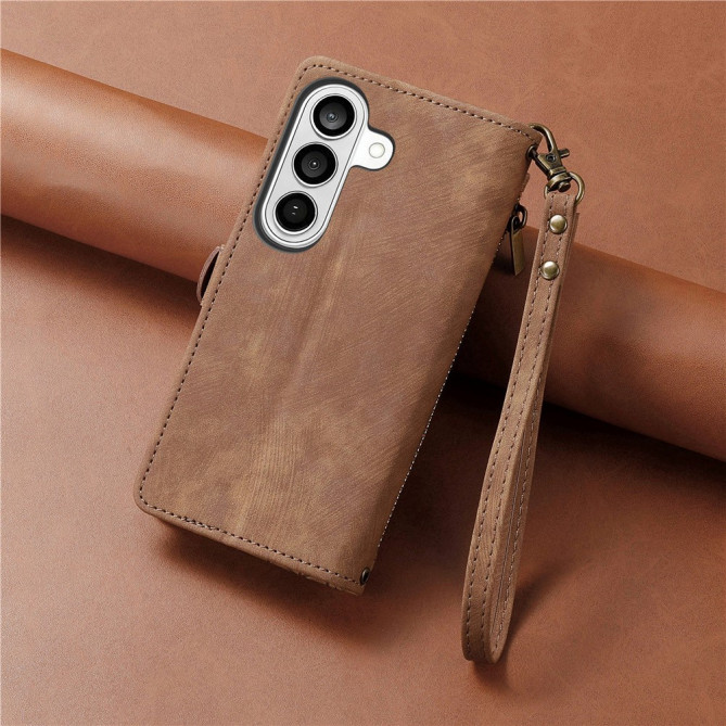 Housse Samsung Galaxy A37 Géométrique Fermeture Éclair