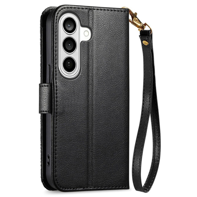 Housse Samsung Galaxy A37 Floral Fermeture Éclair