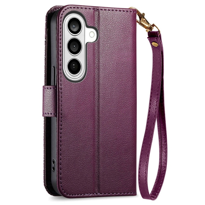 Housse Samsung Galaxy A37 Floral Fermeture Éclair