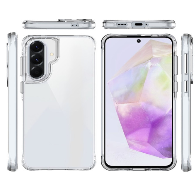 Coque Samsung Galaxy A37 TPU + PC Transparente CARA