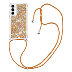 Coque Samsung Galaxy A37 Cœur Doré