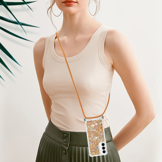 Coque Samsung Galaxy A37 Cœur Doré