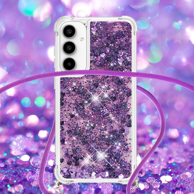 Coque Samsung Galaxy A37 Cœur Violet Foncé