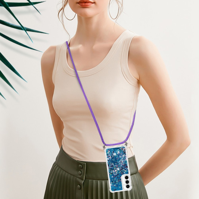 Coque Samsung Galaxy A37 Cœur Bleu