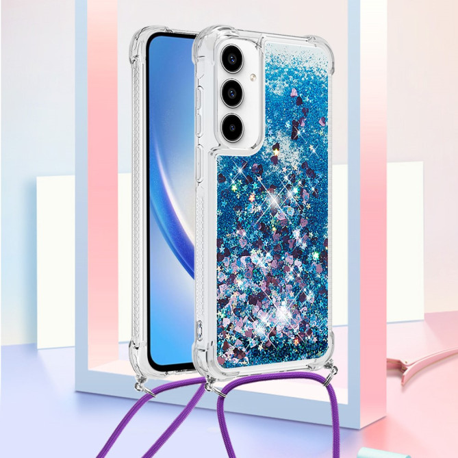 Coque Samsung Galaxy A37 Cœur Bleu