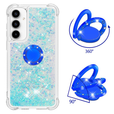 Coque Samsung Galaxy A37 Étoile Bleu avec Support