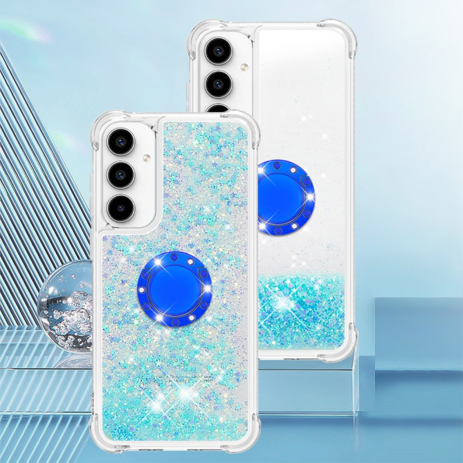 Coque Samsung Galaxy A37 Étoile Bleu avec Support