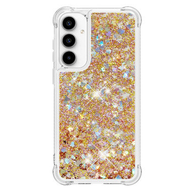 Coque Samsung Galaxy A37 Cœur Doré Anti-Chocs