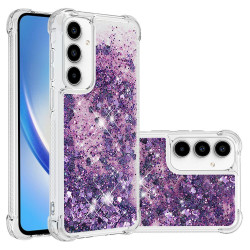 Coque Samsung Galaxy A37 Cœur Violet Foncé Anti-Chocs