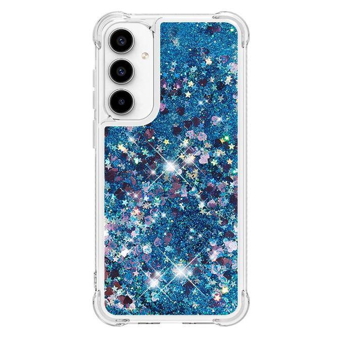 Coque Samsung Galaxy A37 Cœur Bleu Anti-Chocs