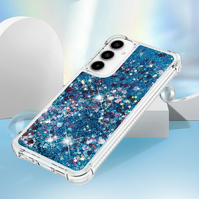 Coque Samsung Galaxy A37 Cœur Bleu Anti-Chocs