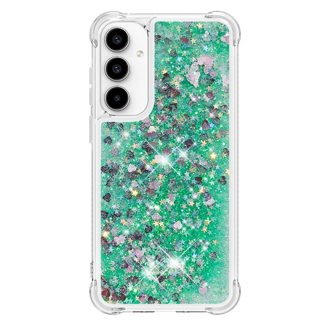 Coque Samsung Galaxy A37 Cœur Vert Anti-Chocs