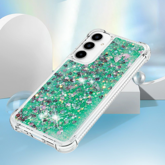 Coque Samsung Galaxy A37 Cœur Vert Anti-Chocs