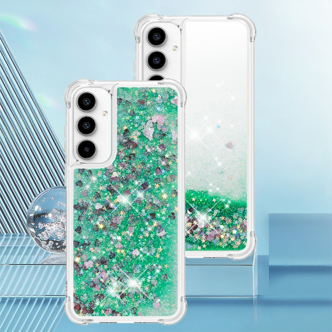 Coque Samsung Galaxy A37 Cœur Vert Anti-Chocs