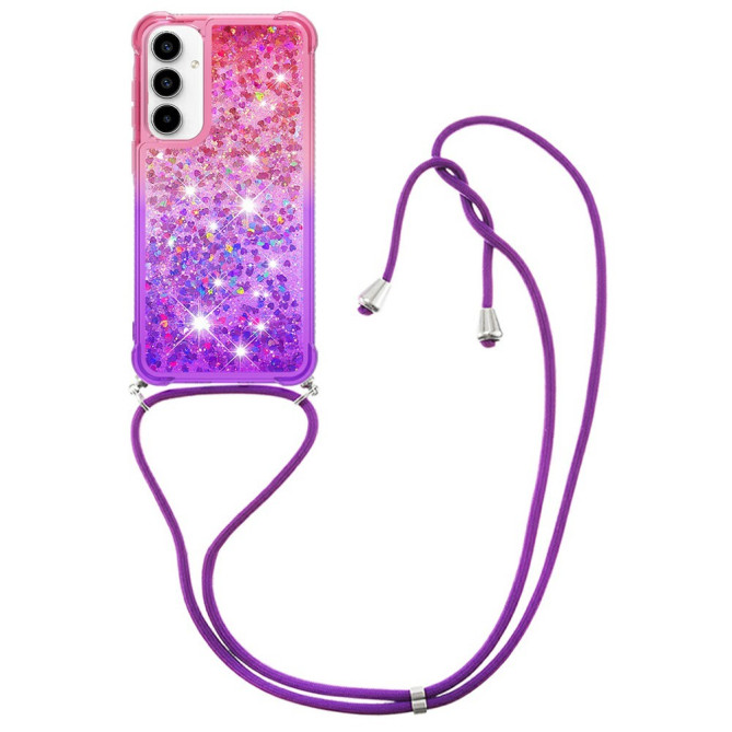 Coque Samsung Galaxy A37 Pink / Purple Dragonne
