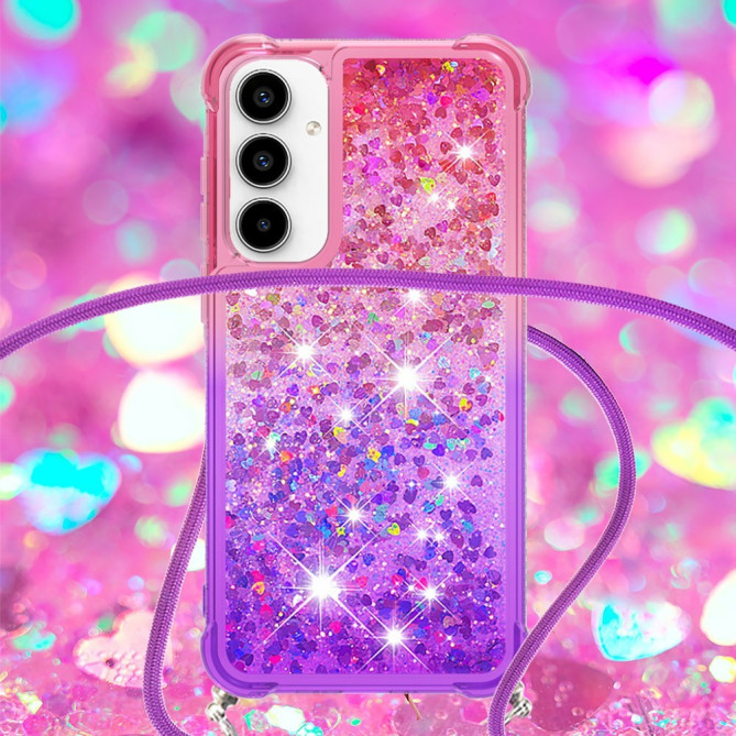 Coque Samsung Galaxy A37 Pink / Purple Dragonne