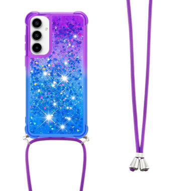 Coque Samsung Galaxy A37 Purple / Blue Dragonne