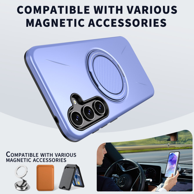 Coque Samsung Galaxy A37 TPU + PC avec Support ALBA