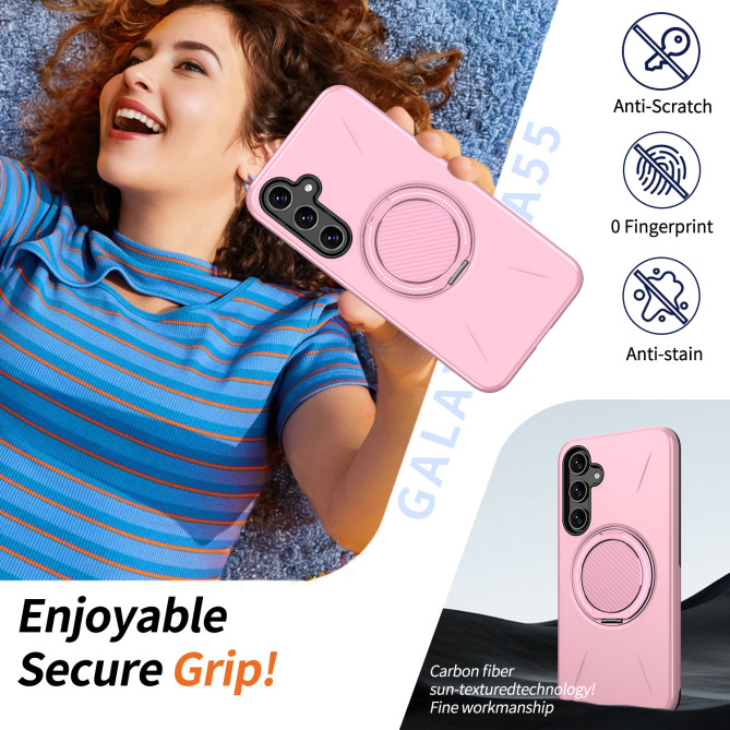 Coque Samsung Galaxy A37 TPU + PC avec Support ALBA