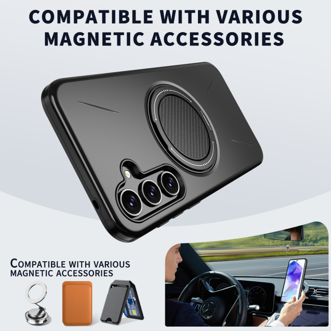 Coque Samsung Galaxy A37 TPU + PC avec Support ALBA