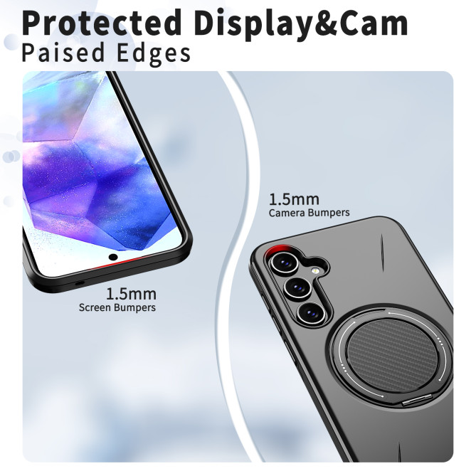 Coque Samsung Galaxy A37 TPU + PC avec Support ALBA