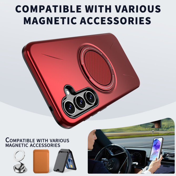 Coque Samsung Galaxy A37 TPU + PC avec Support ALBA