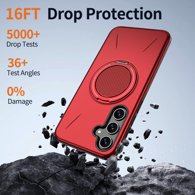 Coque Samsung Galaxy A37 TPU + PC avec Support ALBA