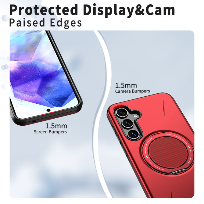 Coque Samsung Galaxy A37 TPU + PC avec Support ALBA