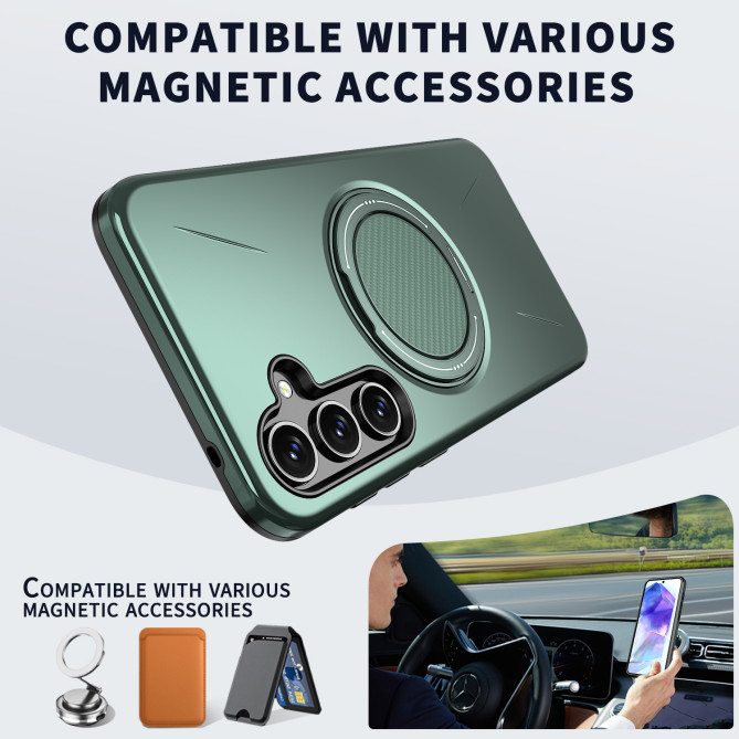 Coque Samsung Galaxy A37 TPU + PC avec Support ALBA