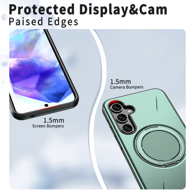 Coque Samsung Galaxy A37 TPU + PC avec Support ALBA