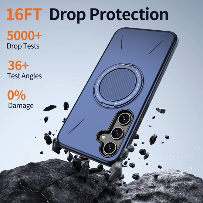 Coque Samsung Galaxy A37 TPU + PC avec Support ALBA