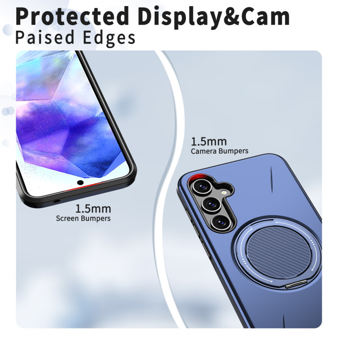 Coque Samsung Galaxy A37 TPU + PC avec Support ALBA