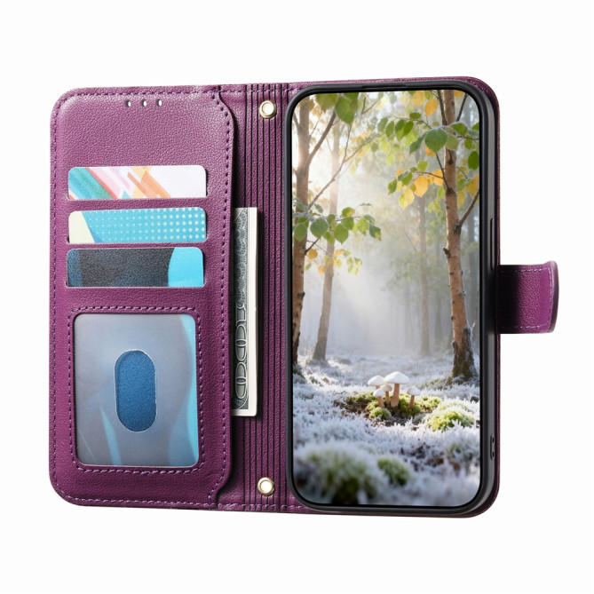 Housse Samsung Galaxy A37 Simili Cuir Fermeture Éclair ILIA