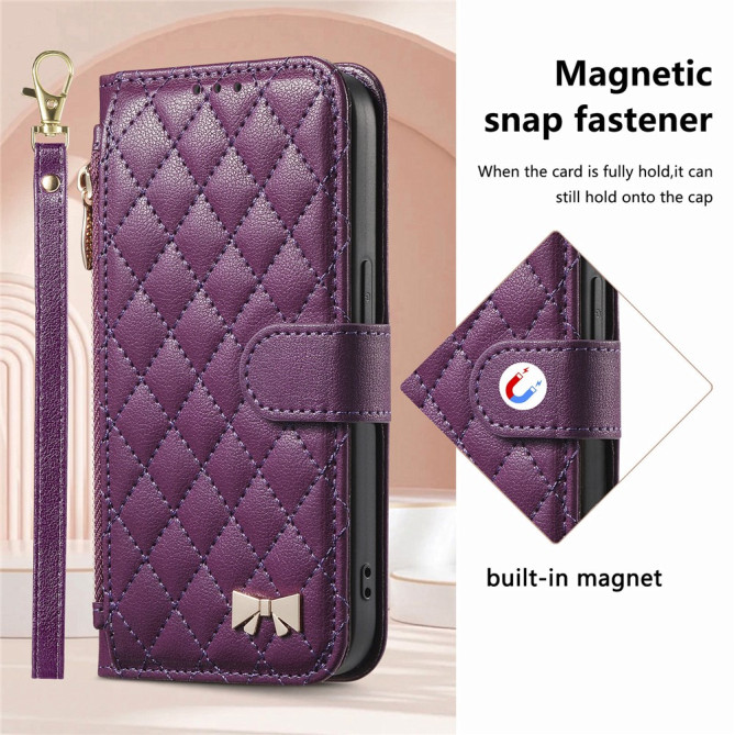 Housse Samsung Galaxy A37 Simili Cuir Fermeture Éclair ILIA