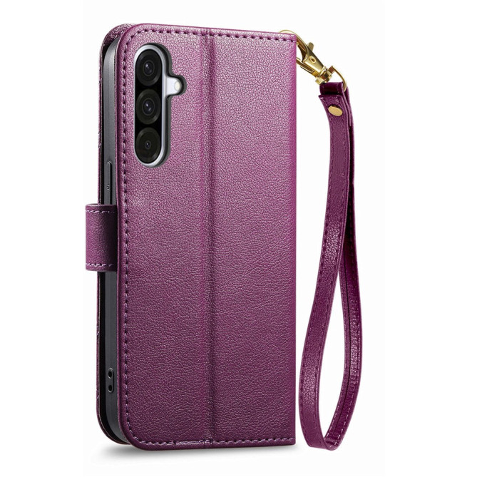 Housse Samsung Galaxy A37 Simili Cuir Fermeture Éclair ILIA