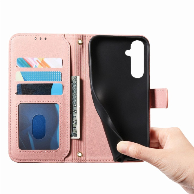 Housse Samsung Galaxy A37 Simili Cuir Fermeture Éclair ILIA