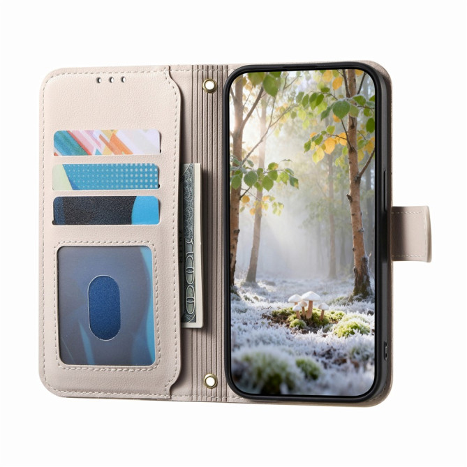 Housse Samsung Galaxy A37 Simili Cuir Fermeture Éclair ILIA