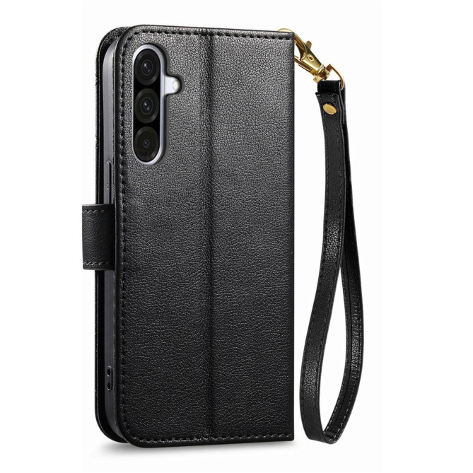 Housse Samsung Galaxy A37 Simili Cuir Fermeture Éclair ILIA