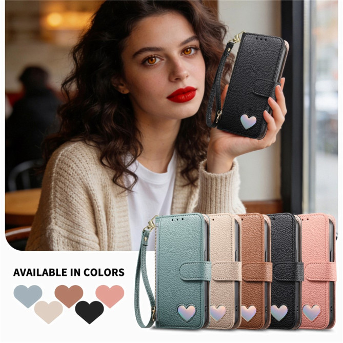 Housse Samsung Galaxy A37 Simili Cuir Fermeture Éclair JADE