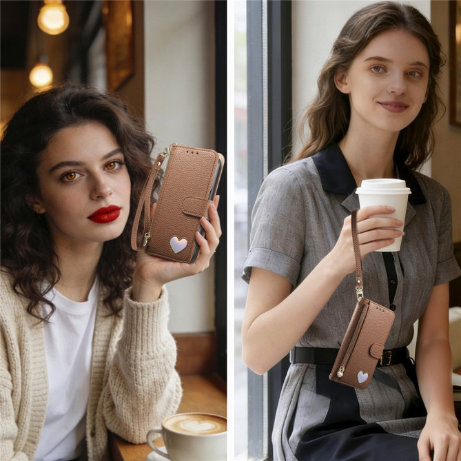 Housse Samsung Galaxy A37 Simili Cuir Fermeture Éclair JADE