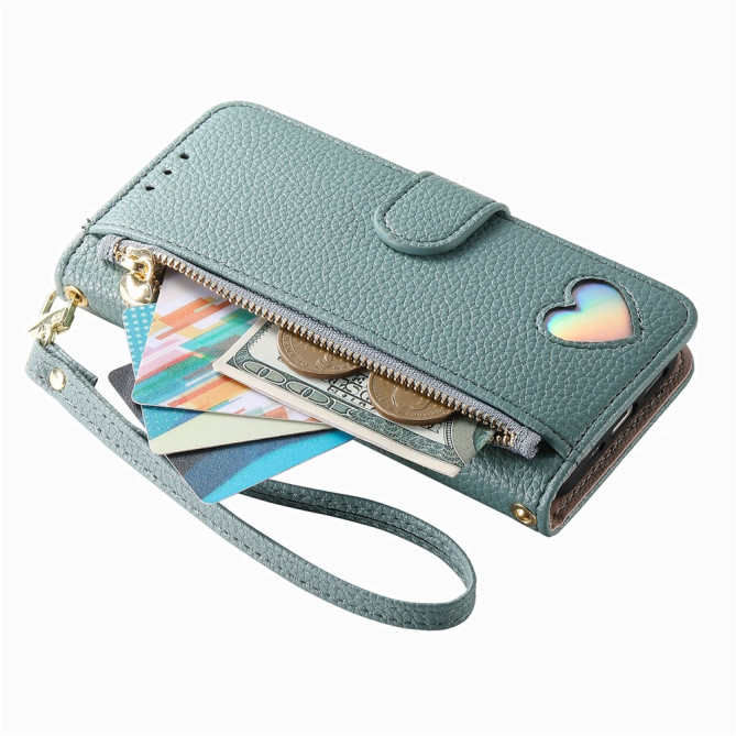 Housse Samsung Galaxy A37 Simili Cuir Fermeture Éclair JADE